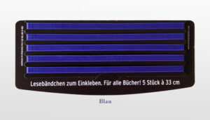 Lesebändchen Etui Monocolor